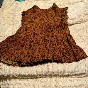 Baby doll animal print vibrant colo